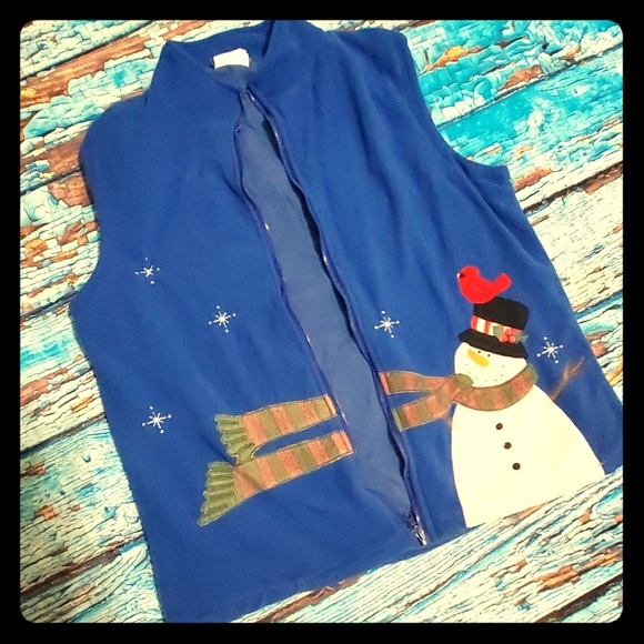Collections Etc. Other - Snowman Ugly Christmas Vest L
